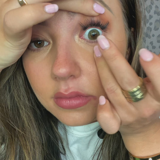 Blisterpack Dezzy's gekleurde jaarlenzen groen